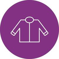 Driver Jacket Line Multicircle Icon vector