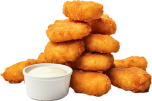 AI generated chicken nuggets png