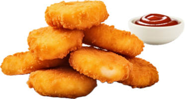 AI generated chicken nuggets png