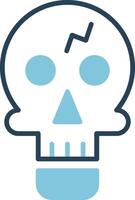 Skull Island Vector Icon