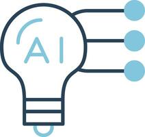 Artificial Intelligence Vector Icon