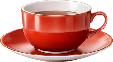 AI generated Tea cup png