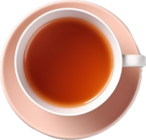 ai generado té taza png