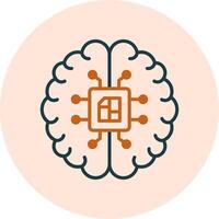 Artificial Intelligence Vector Icon