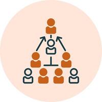 Hierarchy Vector Icon