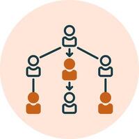 Hierarchy Vector Icon