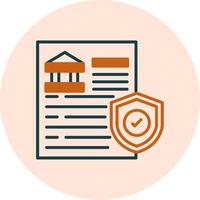 Home Insurance Vector Icon