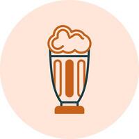 Milkshake Vector Icon