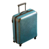 ai généré 3d valise isolé sur transparent Contexte png