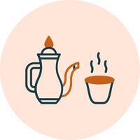 Arabic Coffee Vector Icon