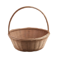 AI generated Basket isolated on transparent background png