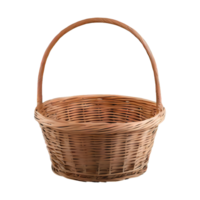 AI generated Basket isolated on transparent background png