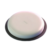 AI generated Button isolated on transparent background png