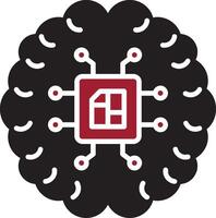 Artificial Intelligence Vector Icon
