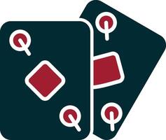 Poker Cards Vector Icon