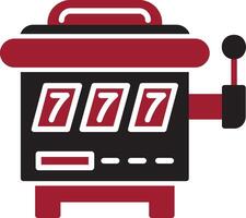 Slot Machine Vector Icon