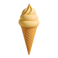 AI generated Ice cream isolated on transparent background png