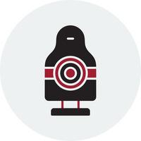 Shooting Target Vector Icon