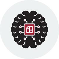 Artificial Intelligence Vector Icon