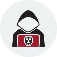 icono de vector de hacker