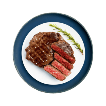 ai generado sabroso A la parrilla carne de vaca filete filete aislado en transparente antecedentes png