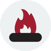 Campfire Vector Icon