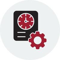 Time Management Vector Icon