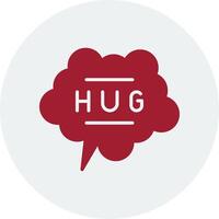 Hug Vector Icon