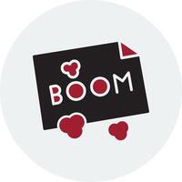 Boom Vector Icon