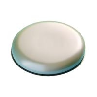 AI generated Button isolated on transparent background png