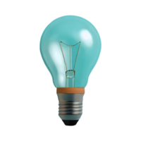 AI generated Bulb isolated on transparent background png