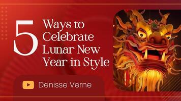 Lunar New Year Youtube Thumbnail template