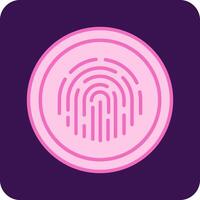 Fingerprint Vector Icon