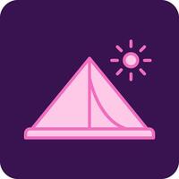 Tent Vector Icon