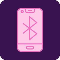 icono de vector de bluetooth