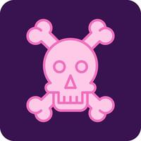 Skull And Bones Vector Icon