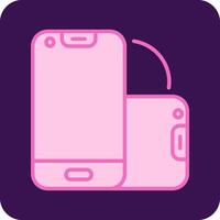 Foldable Smartphone Vector Icon