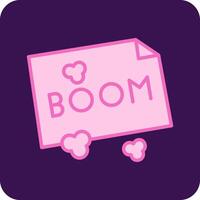 Boom Vector Icon