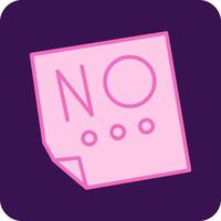 Say No Vector Icon