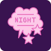 Night Vector Icon