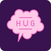 Hug Vector Icon