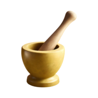 AI generated Pestle isolated on transparent background png