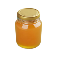 AI generated Sweet honey jar isolated on transparent background png