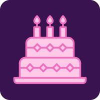 Birthday Cake Vector Icon