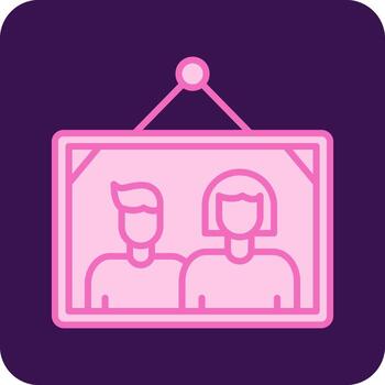 Photo Frame Vector Icon