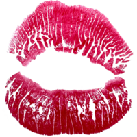 différent formes de femelle sexy rouge lèvres. sexy lèvres se maquiller, baiser bouche. femelle bouche. impression de lèvres baiser Contexte. png