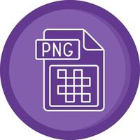 Png file format Solid Purple Circle Icon vector