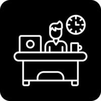 Workaholic Vector Icon