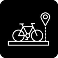 icono de vector de bicicleta