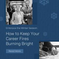 Winter LinkedIn post template
